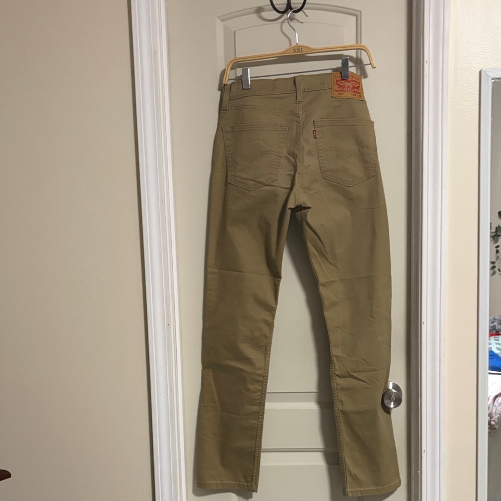 Levi Strauss Khaki Denim Pants 511